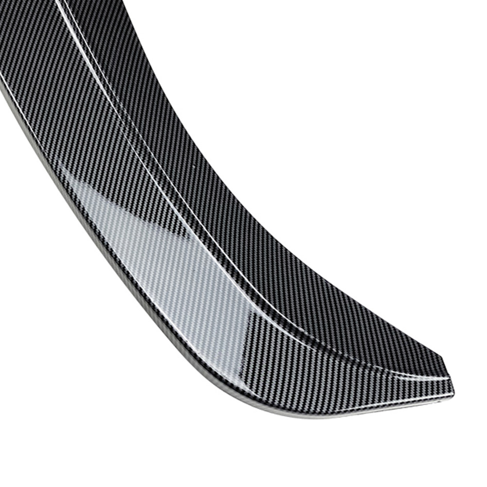 5Pcs Car Front Bumper Spoiler Lip+Side Splitter Cover Trim For 3 Series E90 E91 320i 330i Sedan Base Model Only 2005-2008 6cb47