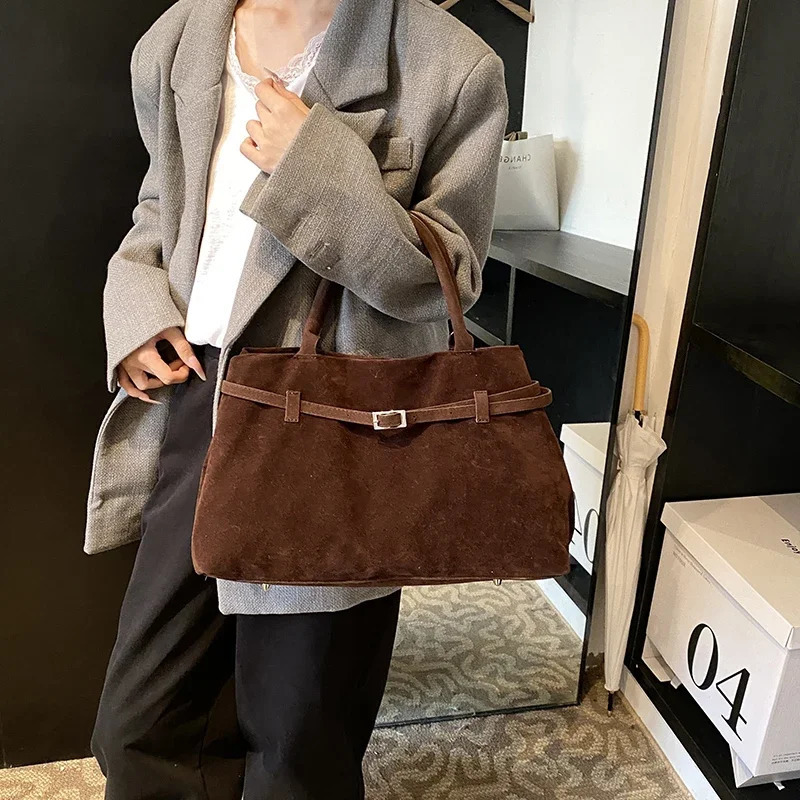 LEFTSIDE Large PU Leather Underarm Bags for Women Winter Y2K Fashion Shopper Shopping Shoulder Tote Bag Handbags 241111