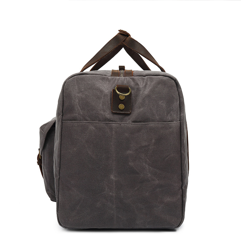 Wax Canvas Duffel bag travel bag casual man bag single shoulder messenger travel bag ea571