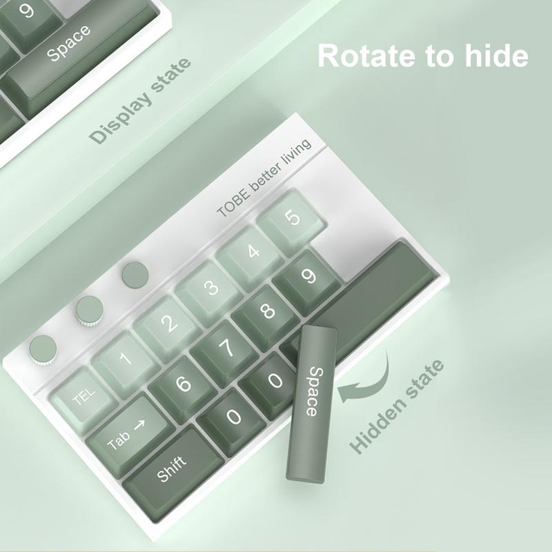 Keyboard Sign Phone Number Plate Temporary Parking Card Auto Dashboard Ornament Car