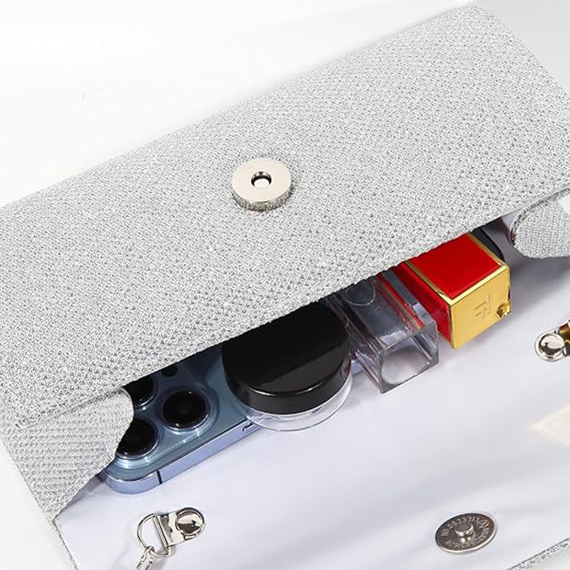 Evening Bag Clutch Purses for Women Ladies Sparkling Party Handbag Wedding Bag fashion Shimmer & Glitter handbag