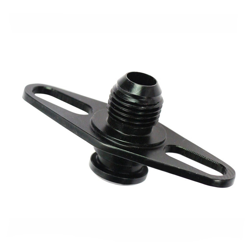 Universal Adjustable Pressure Regulator With Gauge+AN6 Fuel Line Hose+Fittings End Kit