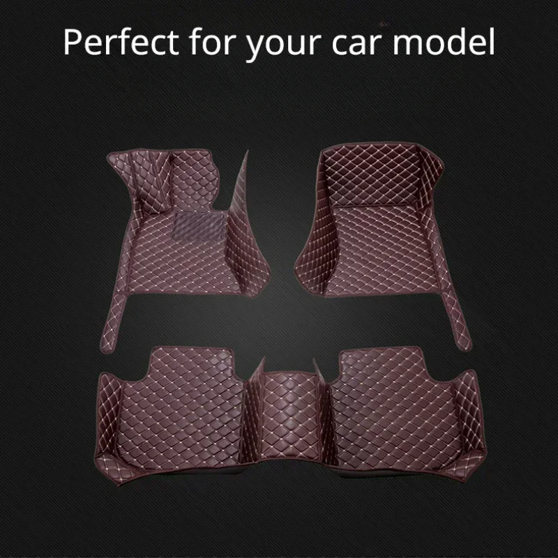 Custom Floor Mats for Chevrolet Orlando 2011-2022 Year Artificial Leather Phone Pocket Carpet Interior Car Accessories
