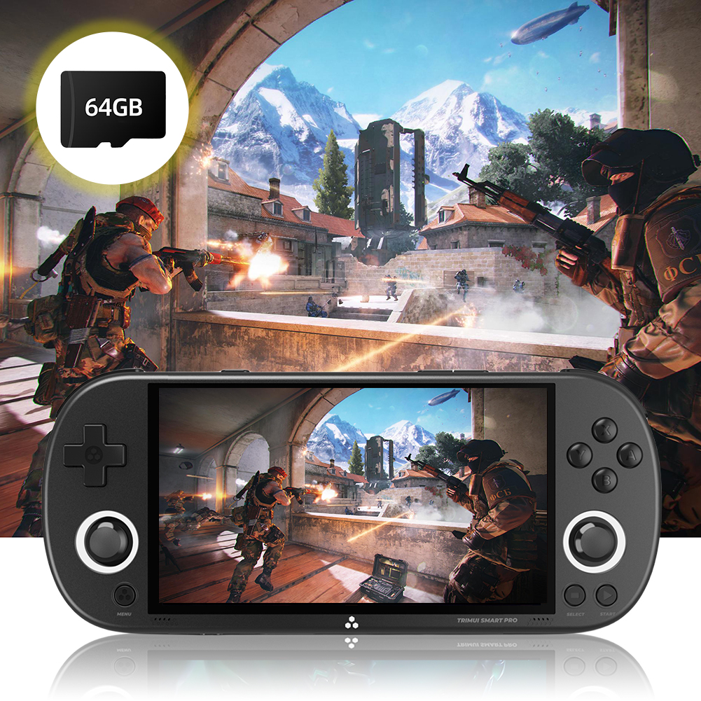 For TRIMUI Smart Pro Handheld Game Console Game Storage Card 64/128/256GB Game Memory Cards Built-in 10000+/20000+/30000+ Games