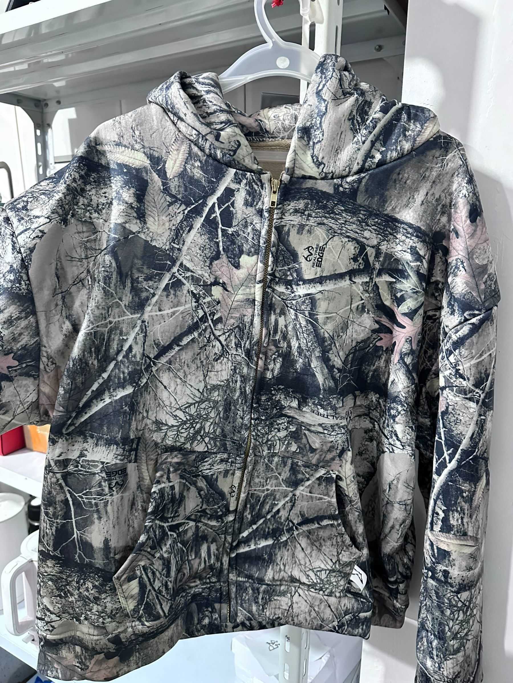 Y2k Zip Up Hoodie New Women Retro Oversized Camouflage Zipper Sweatshirt American Street Hip Hop Streetwear Unisex Camo Hoodie CL240812