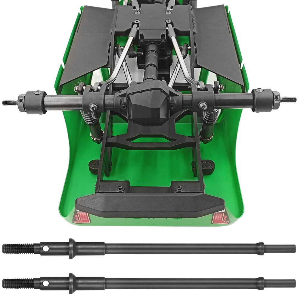 YEAHRUN Steel Front Rear Axle CVD Drive Shaft for 1/10 Axial SCX10 PRO RC Car Upgrade Parts