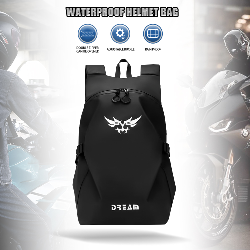 New Motorcycle Bag Waterproof Cycling Helmet Motocross Racing Computer Backpack Portable Universal Traveling Knapsack
