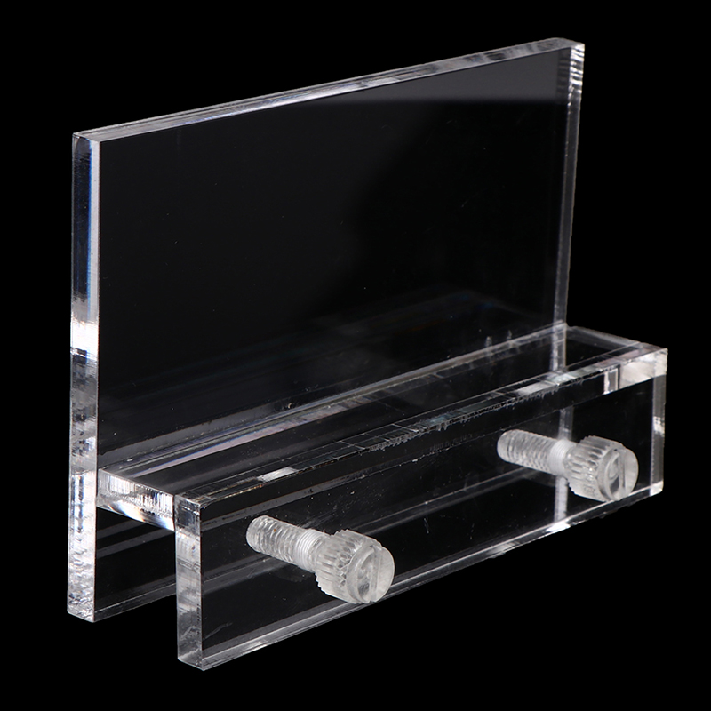 1PC Aquarium Clear Fish Tank LED Light Holder Lamp Fixtures Support Stands Hang Box Aquatic Fish Tank Lighting Accessor