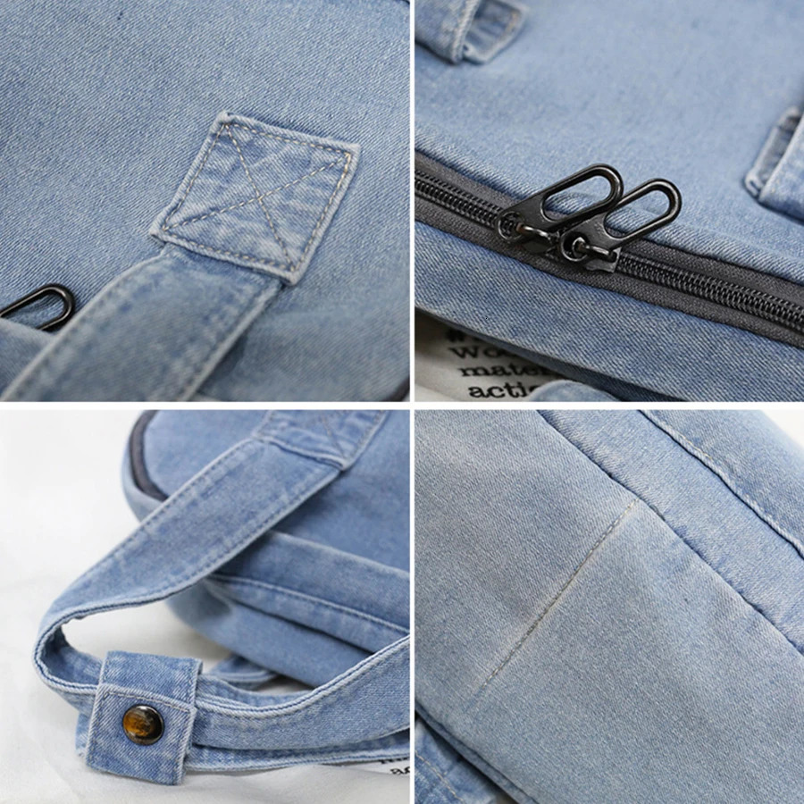 Cowboy school bag teenage backpack womens high-capacity backpack travel bag student Mochila Bolsa harajuku backpack 241111