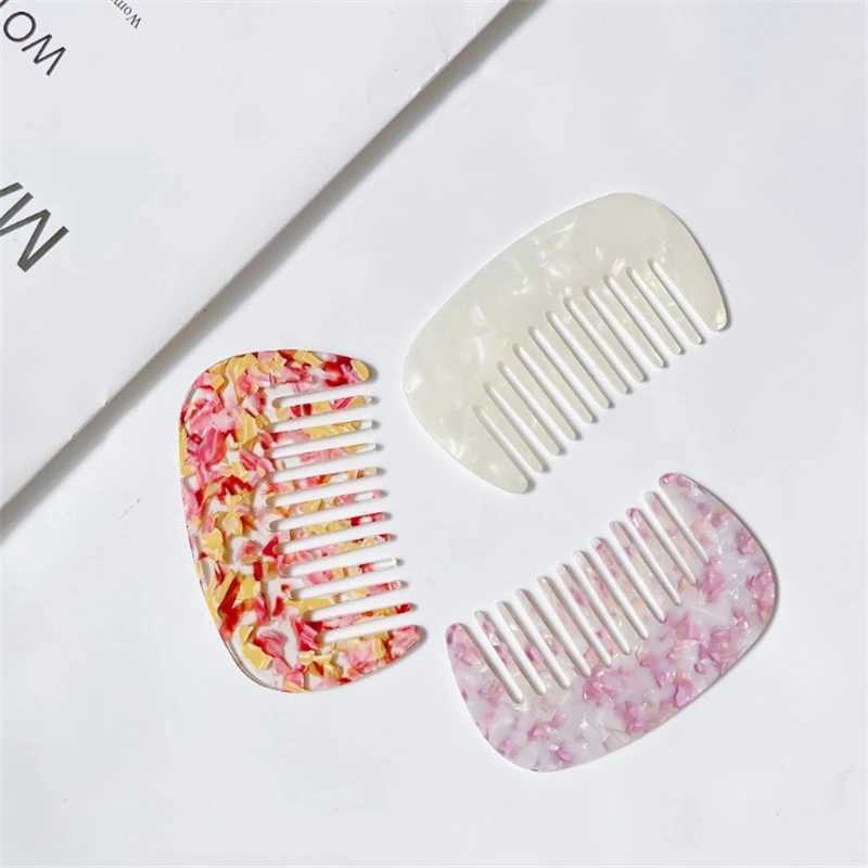 New Korean retro acetate board hair clip pocket hair clip mini compact anti-static hair clip comfortable W241112
