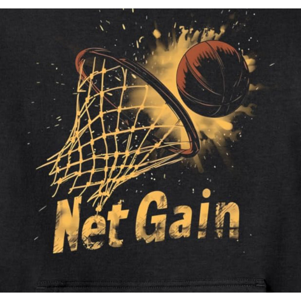 Hoodie for Mens Womens Basketball Net Gain Hoop Sports Fan Gift Graphic Tees Pullover Hoodie Graphic Hoodies sweatshirt