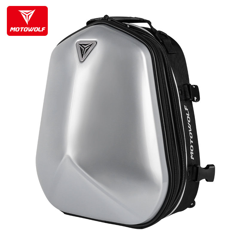 Waterproof Motorcycle Rear Moto Seat Tail Pack Helmet Shoulder Bag High Capacity For HONDA Suzuki