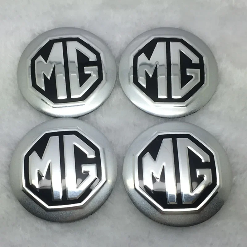 4pcs Car Accessories Wheel Center Emblem Decal Rim Hub Caps Stickers Styling For for MG 5 6 7 GS TF ZR ZS EZS Morris 3