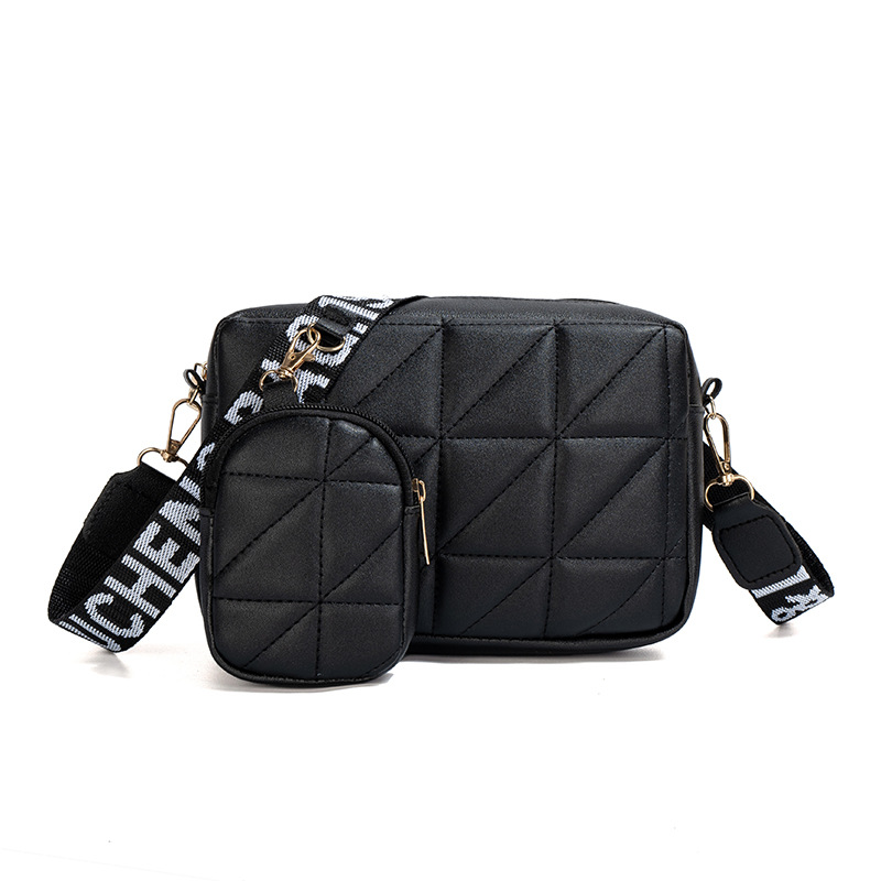 Luxury Storage Handbag Famous Brand Two Piece Set 2024 New Style Women's Fashion Mobile Bag Shoulder Designer Purses