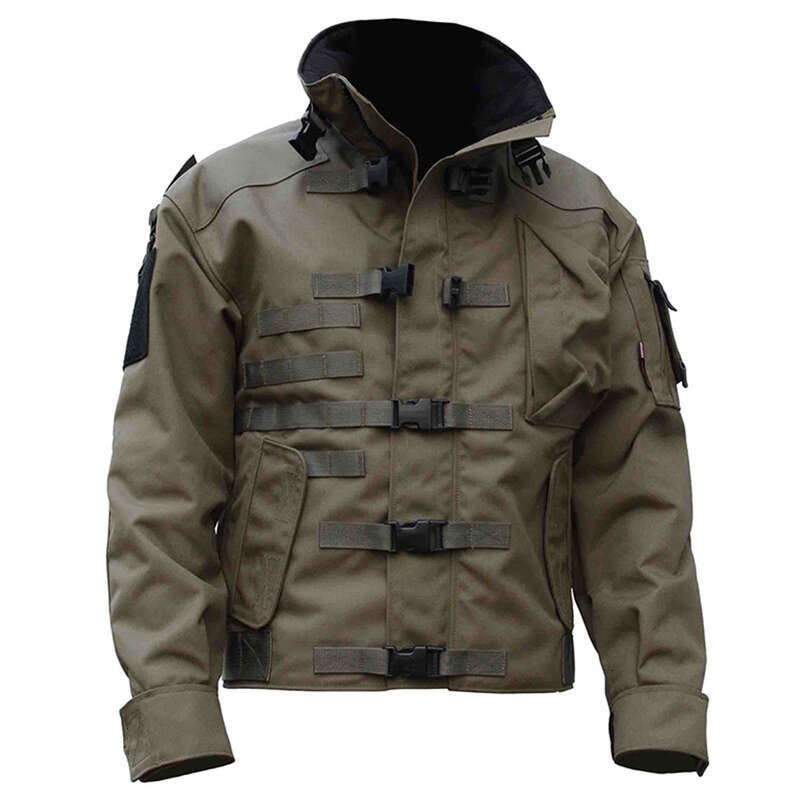 High Quality Military Tactical Jacket Men Waterproof Wear-resistant Multi-pocket Bomber Jackets Outdoor Hiking Windproof Coat