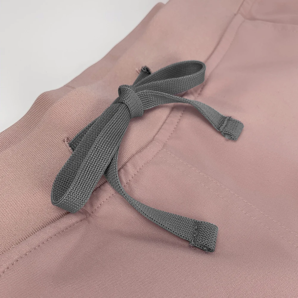 Uniform Medical Medical Supplies Nurse Doctor Scrub Sets Women Men V Neck Top Drawstring Pants Nursing Uniform Lab Spa Workwear smile