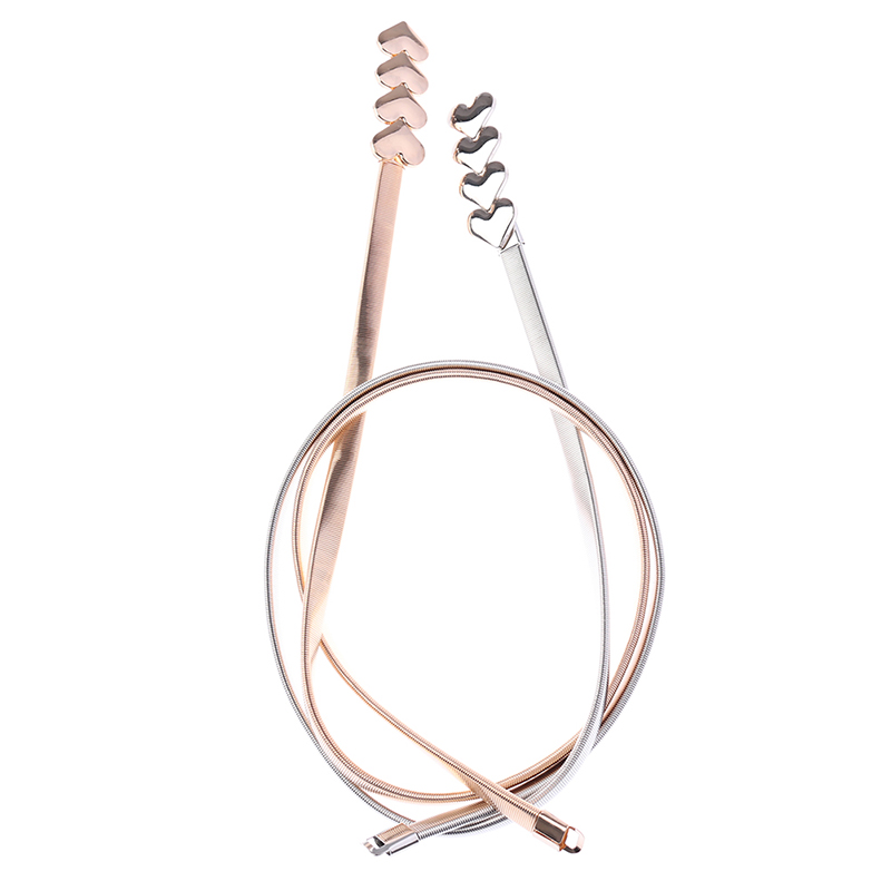 Elastic Belts Women Stretch Skinny Waist Belt Wedding Design Clasp Metal e8072 5