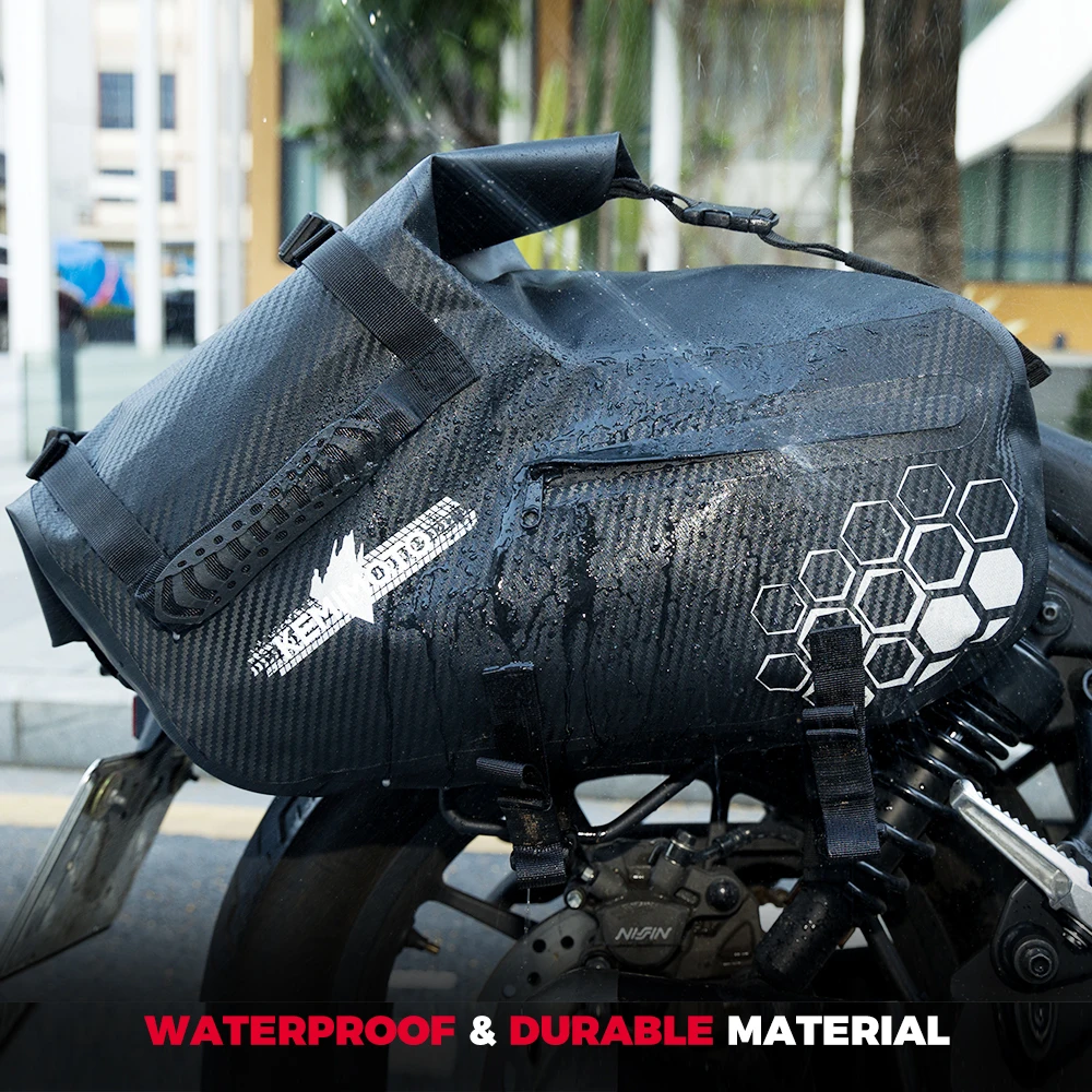 Motorcycle Side 28L Waterproof Saddle Universal Most Adventure Sport Bike Panniers Bag Ducati for Yamaha Tenere
