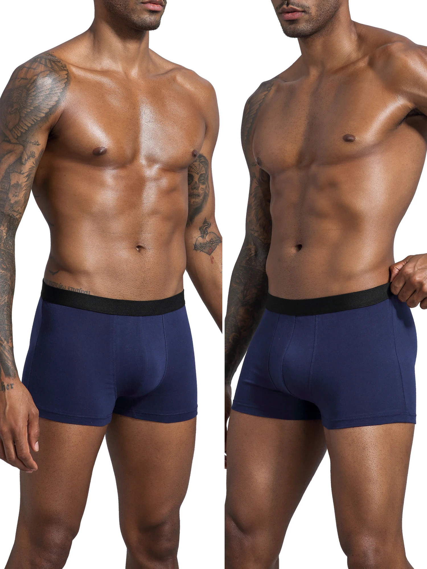 10pcs packaging mens underwear cotton underwear mens boxer and underwear mens set short box sliding set 241112