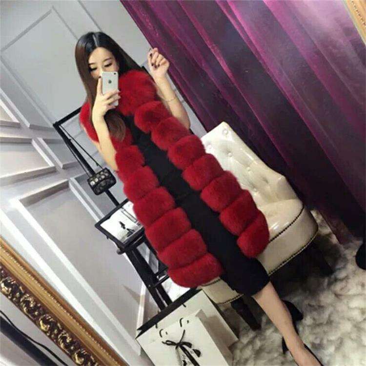 shanshi fur coat women Winter hot selling imitation fox fur grass women's new Korean version slim fit warm coat