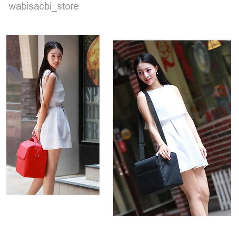 Cosmetic Bags Multilayer Clapboard Cosmetic Bag Case Beauty Salon Tattoos Nail Art Tool Bin Women Makeup Organizer Large Capacity Bag L49