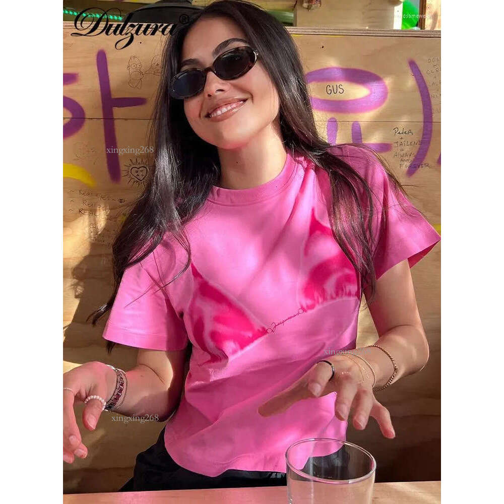 Summer Short Sleeve O Neck Bikini Print T Shirt Sexy Streetwear Casual Sportswear Tee Tshirt Y2K