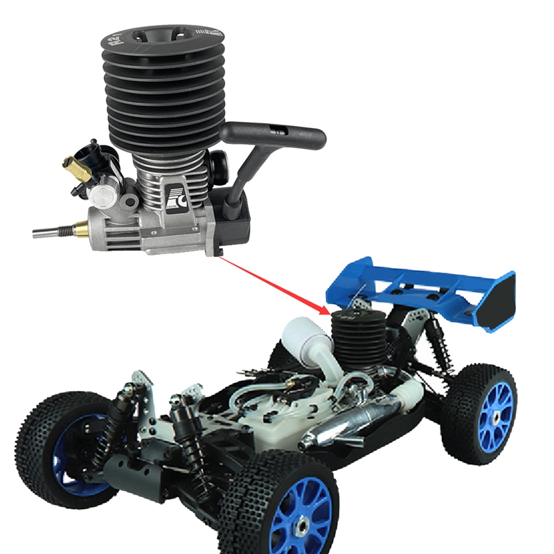 Professional Rc Car Nitro Engine for 1:8 Buggy Monster Truggy R21 Engine 3.46CC Pull Starter for HPI NANDA KYOSHO LOSI