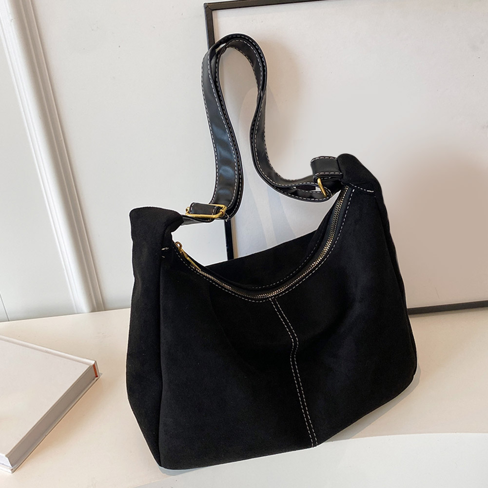 Free Shipping 2025S designer Women Retro Armpit Tote Bag Vintage Crossbody Satchel Bag Large Capacity Top Handle Bag Faux Suede Shoulder Bag Fall Shop