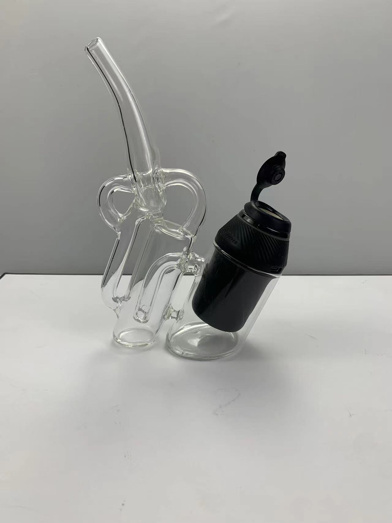 PUFFCO Ryan Fitt Recycler Puffco Proxy Attachment accessories pyrex glass oil burner smoking pipe Wholesale customization is possible custom color
