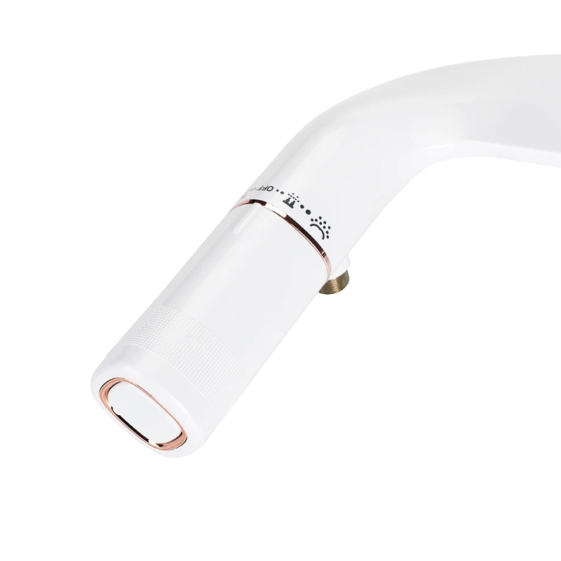 No Power Required Toilet Bidet Cleaner Attachment, Ultra-thin Toilet Seat Dual Nozzle Bidet with Adjustable Water Pressure