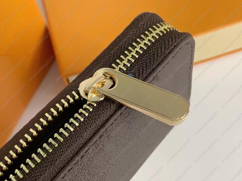 Fashion designer wallets luxury womens short purses embossed flower letters credit card holders ladies plaid money clutch bags with box and dustbag mi