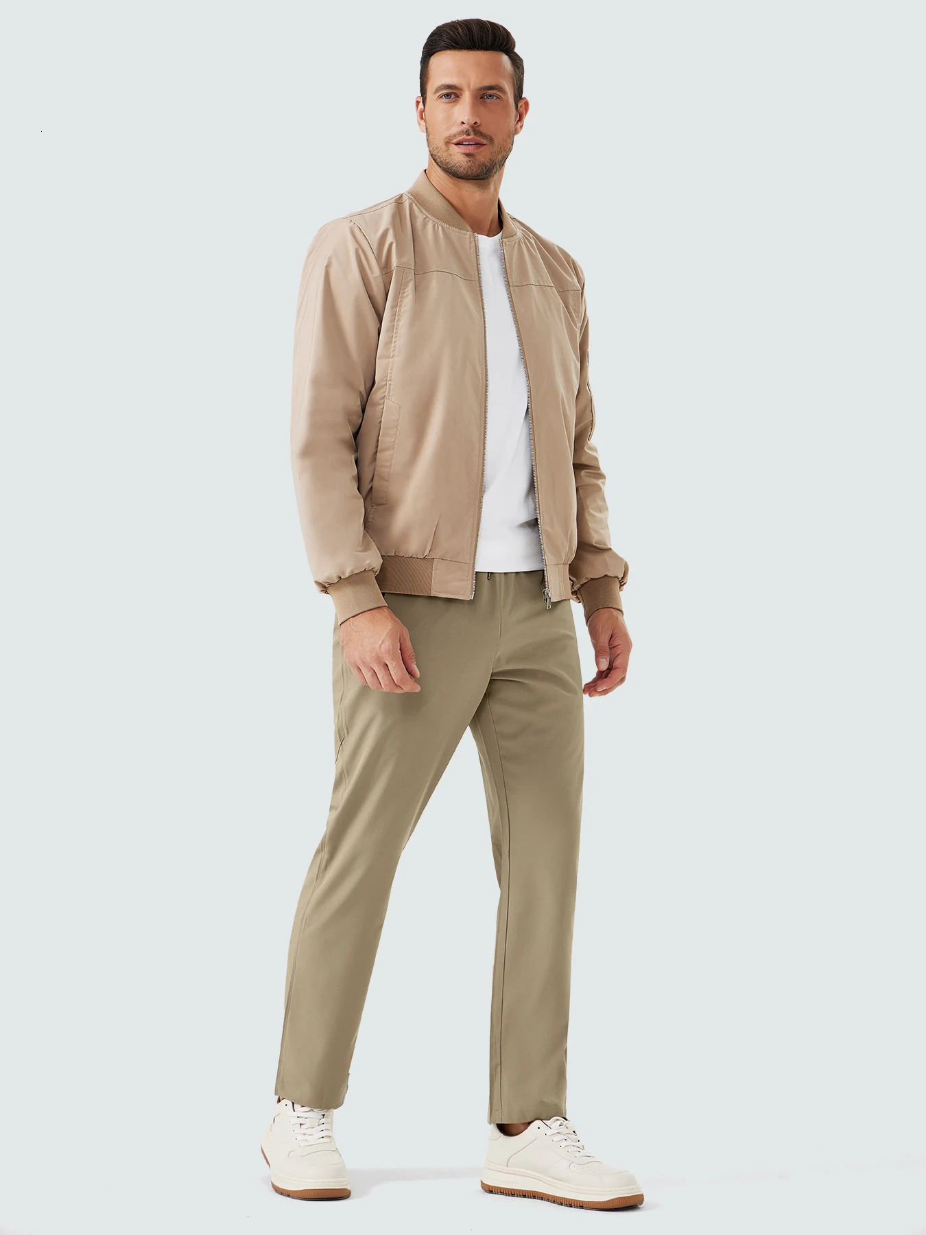 Mens Sweatpants With Zipper Pockets Athletic Pants Traning Track Joggers For Men Soccer Running Workout Spring Summer 241112