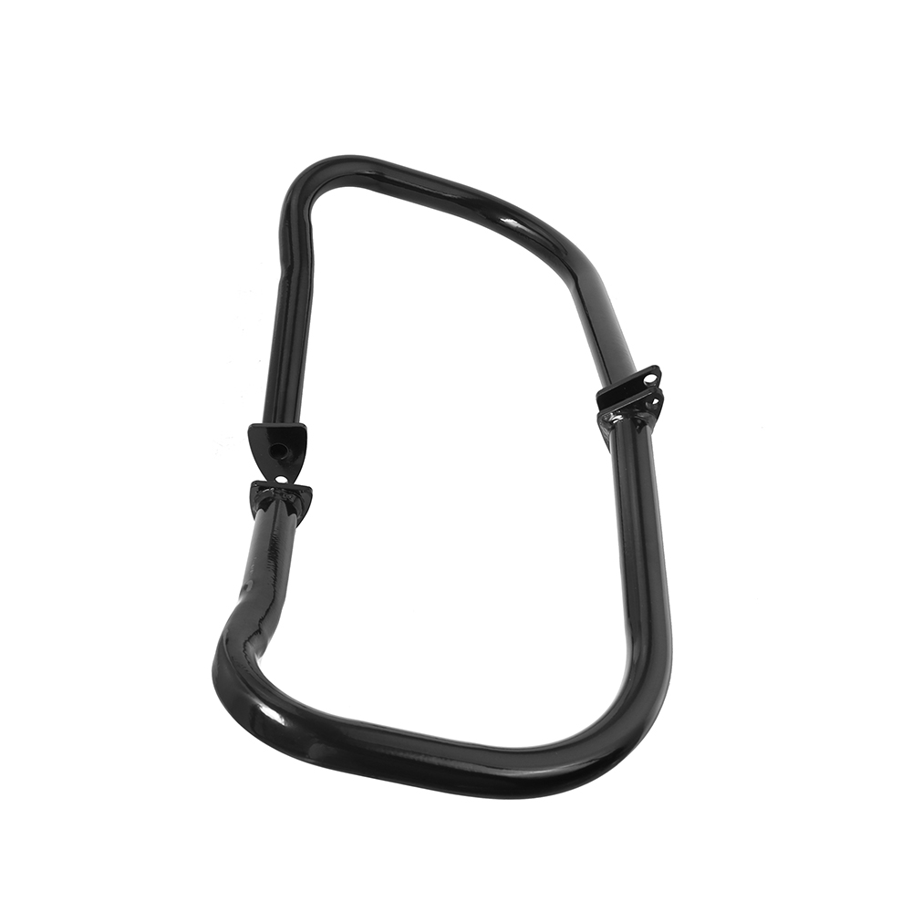 Black/ Chrome Motorcycle Rear Highway Bars Saddlebag Rail Guard Bumper For Indian Chief Vintage Chieftain 14-19 Roadmaster