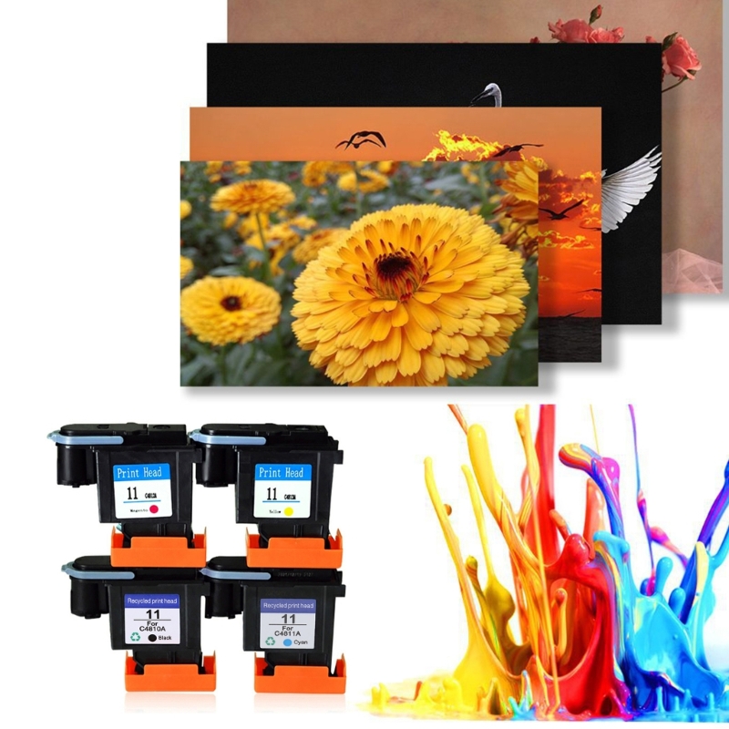 C4810A C4811A C4812A C4813A Printhead Durable Spray Nozzle Printer Head Replacement Parts for HP 11 70 100 110 500 510