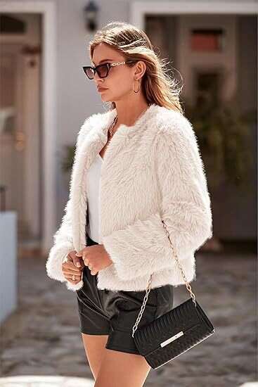 shanshi fur coat women Fashion Show Women's Autumn/Winter Imitation Fur Medium to Long Coat