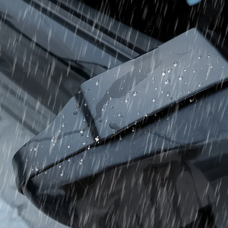 Car Rearview with Guide Universal Reversing Mirror Rain-proof Shield Truck Air Dried Type Rain Eyebrows