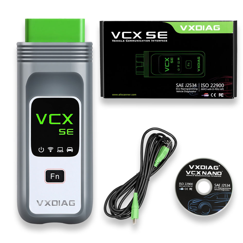 VXDIAG VCX SE Pro Diagnostic Tool 3 in 1 Free Car Software for GM / Ford /Mazda / VW /Audi / Honda //Toyota/JLR/Subaru