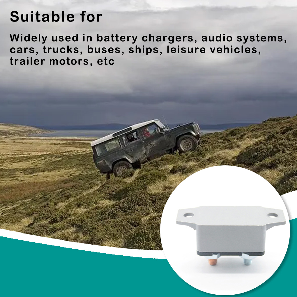 Reset Circuit Breaker 20/30/40/50AMP Sturdy Beaker Power Switch Truck Boat