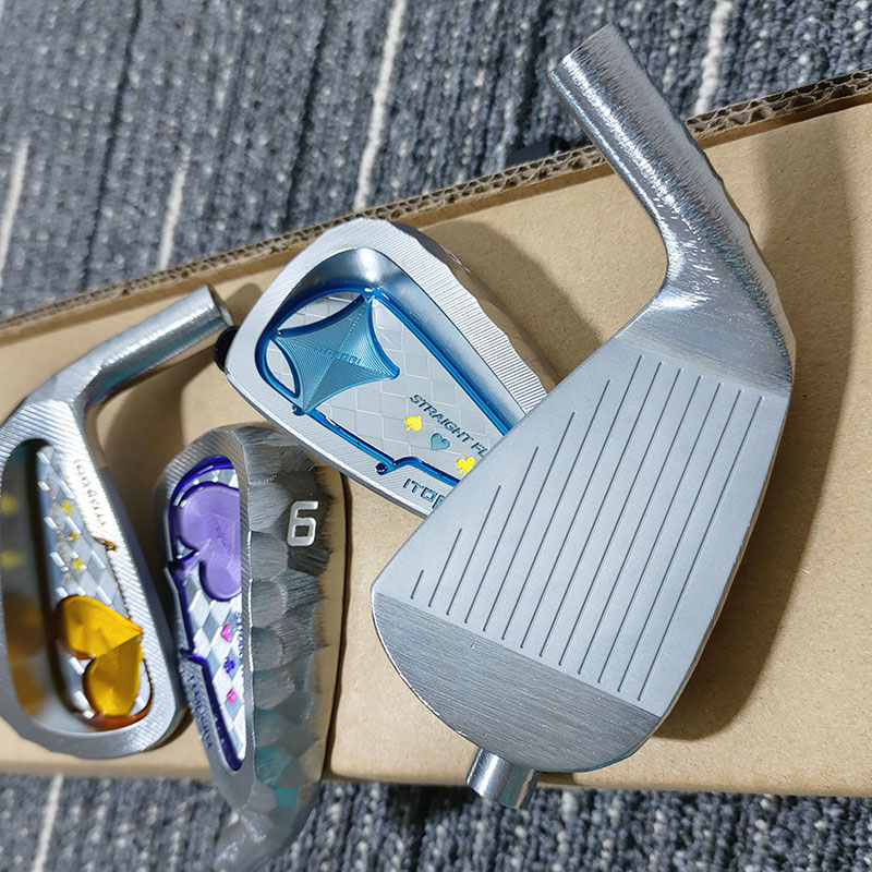 New Itobori Golf Clubs New Itobori Poker Golf Forged Irons Set #5-#P(6pcs) Itobori Irons with Graphite shaft(Pink) headcover