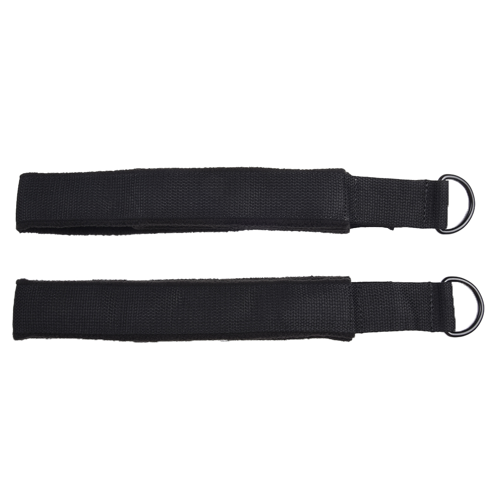 Durable Foot Straps Pilates Straps 2pcs Double Loop For Foot Pilates Reformer Straps Training Belt For Home Gym