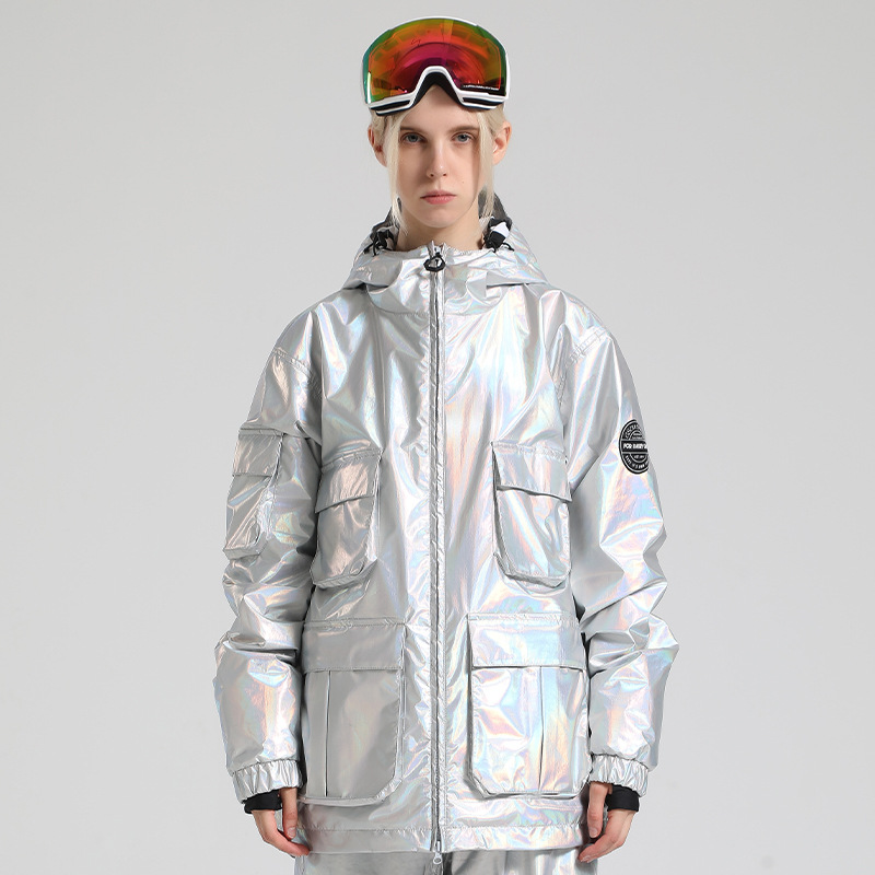 Light Ski Suit for Women, Snow Wear, Windproof, Snowboard Clothing, Outdoor Sports, Ice Jackets, Girl's Coats, 10K