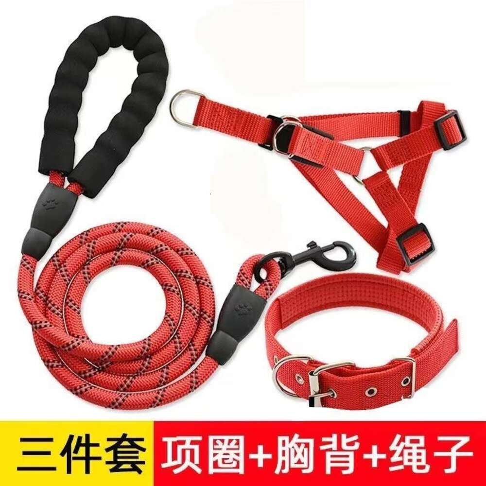 dog leash chest strap pet out walking collar collar sleeve adjustable dog chain outdoor use for large medium and small dogs