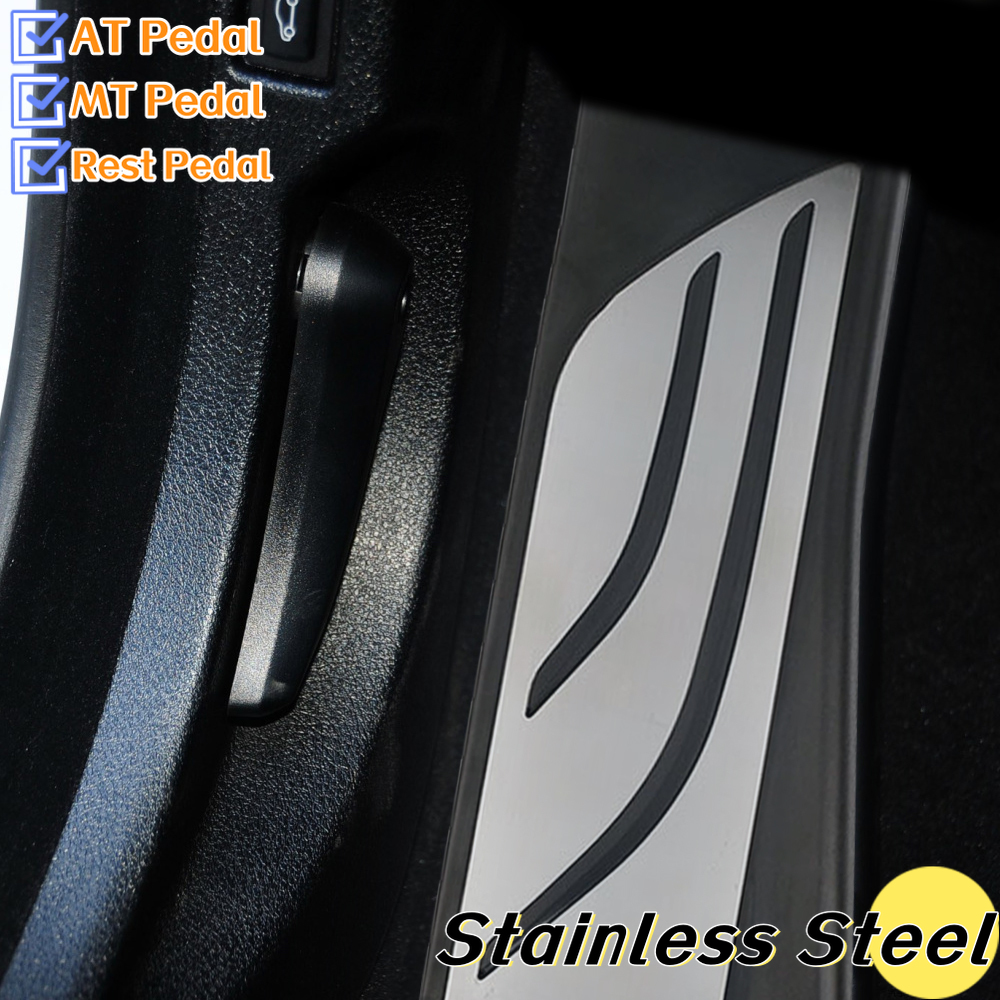 LHD Car Pedals For M 5-Series 523i 528i 530i 535i 550i E65 E67 E68 F01 F02 F10 F11 F07 F12 F13 Pads Parts Cover