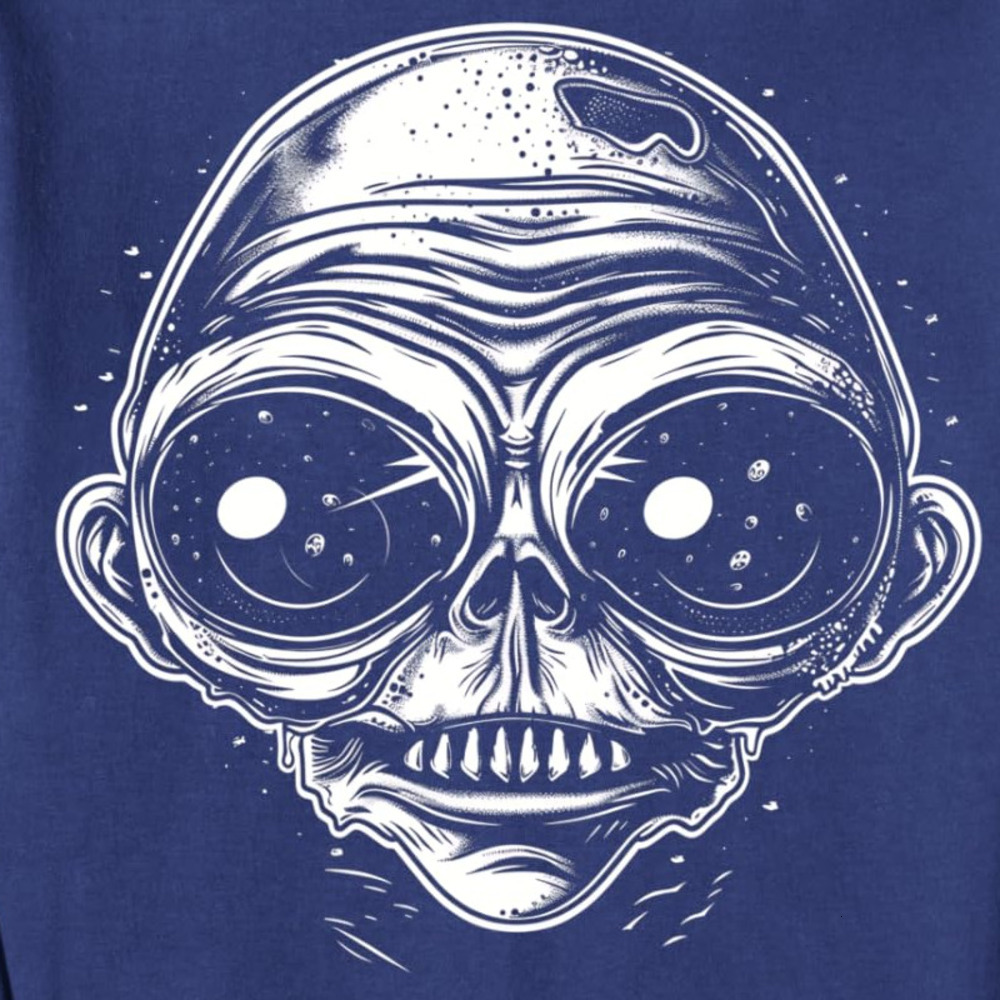 Long Sleeve Shirts for Men sweatshirt Skull Art Design with Wrinkled Face Details for Halloween Sweatshirt T shirt Tee Streetwear Casual tops clothes