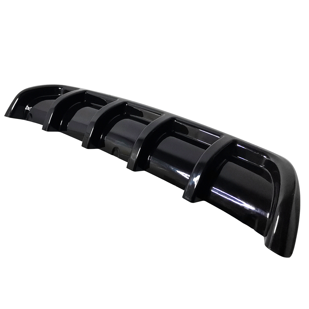 Universal Shark Fin 6 Wing Auto Rear Bumper Lip Diffuser Lower Splitter 67cm Car Accessories For Ford Focus Mazda