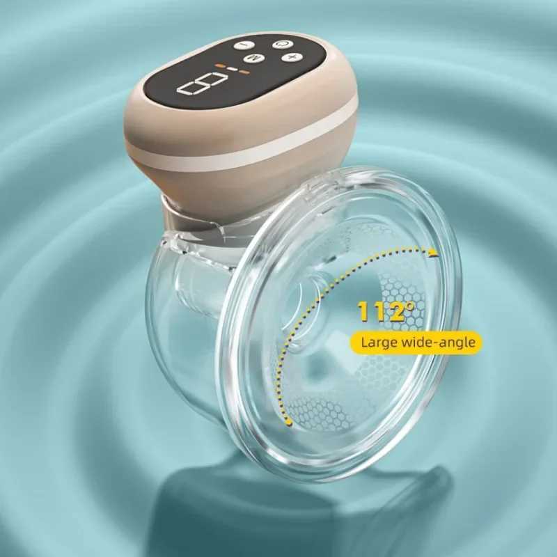 Breastpumps Breastpumps Wearable Electric Breast Pump Silent Milk Collection Hands-free Invisible Automatic Intelligent Breast Pump Breastfeeding 2404