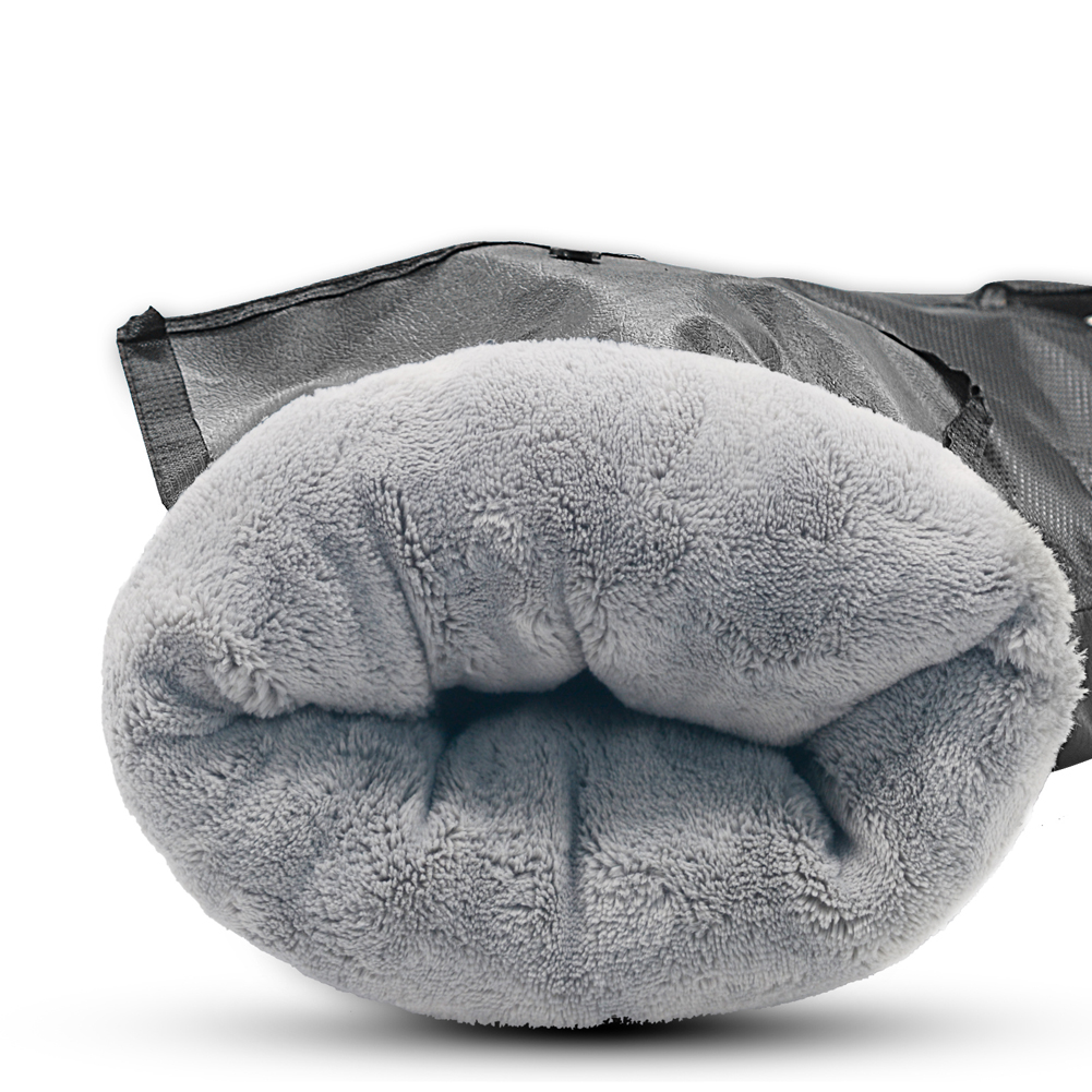 Motorcycle Heated Gloves Winter Handlebar Muffs Thick Warm Scooter Handle Grip Bar Cover Rainproof Protective Thermal Gloves S25118