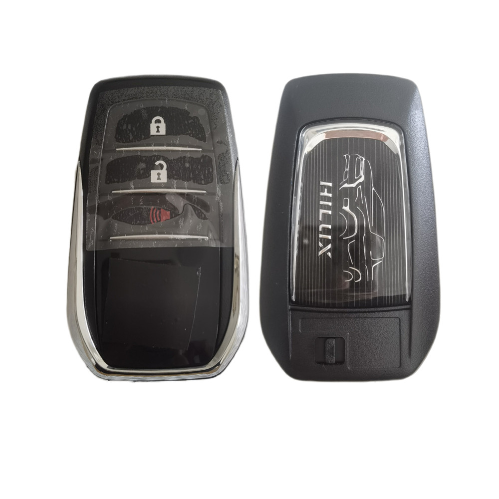 Carcasa de llave de coche con tarjeta inteligente, mando a distancia para HILUX SW4, INOVA, FORTUNER, LandCruiser 0010, 0182, 0020, 2110, KD/VVDI 80e5