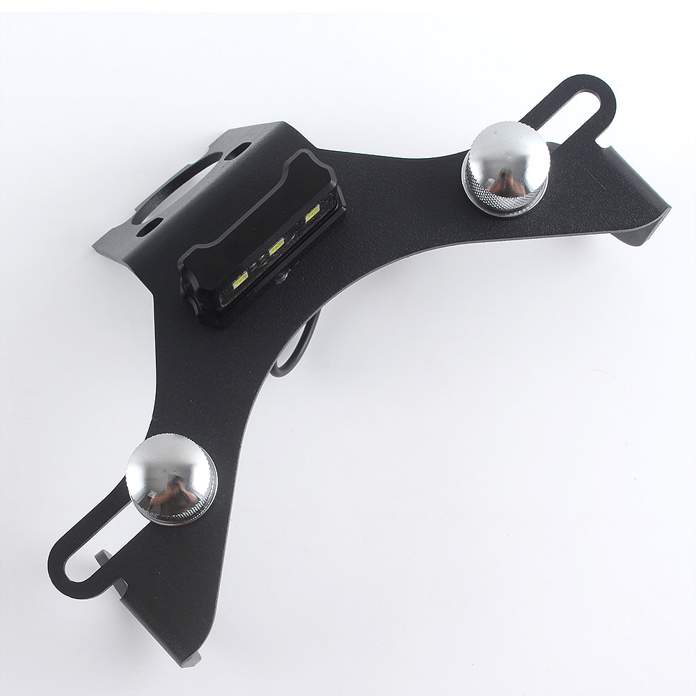 For Yamaha YZFR6 License Plate Holder With LED YZF-R6 YZF R6 2006-2016 Motorbike Tail Tidy Fender Eliminator Bracket Accessories
