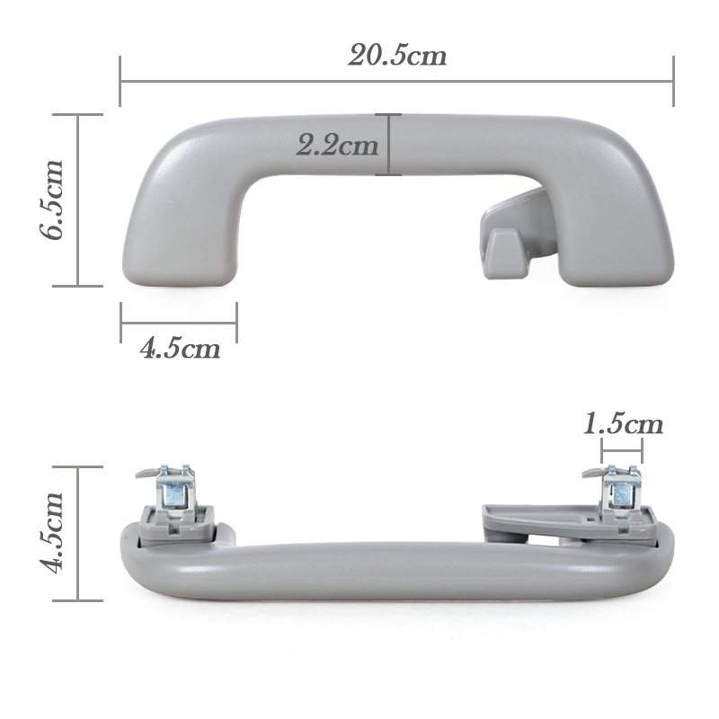 1pcs Car Inner Roof Armest Safety Ceiling Armrest Handle Pull Hand Accessories For Toyota Corolla Yaris Vios EZ RAV4